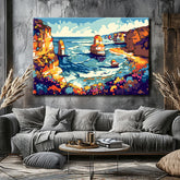 Painting by Numbers Cliffs Landscape Sea